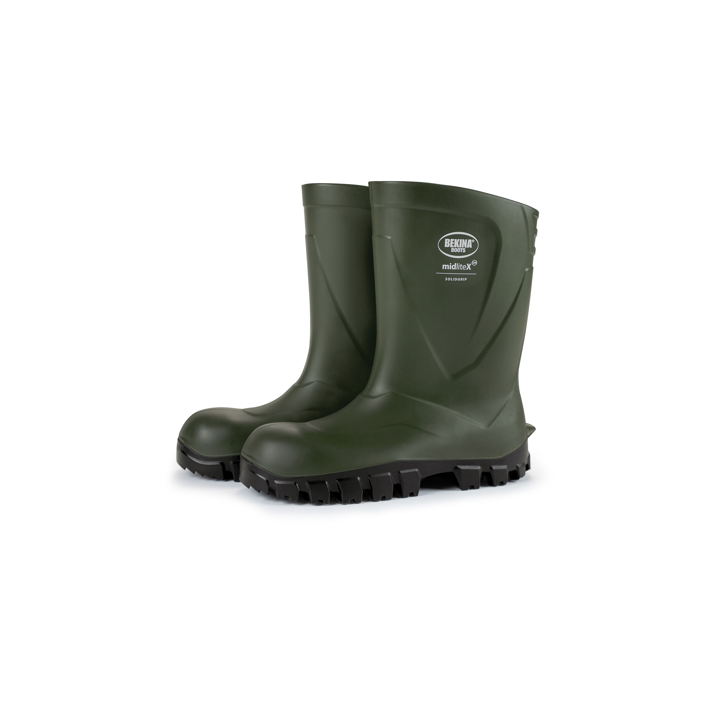 MidliteX SolidGrip without safety toe cap O4 green